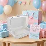 HEMOTON Baby Bottle Storage Box Drying Rack with Anti-dust Cover 33x28.5x21cm view 9
