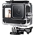 FitStill 60M/196FT Waterproof Case for Go Pro Hero12 Black/Hero11 Black/Hero10 Black/Hero9 Black,Protective Underwater Diving