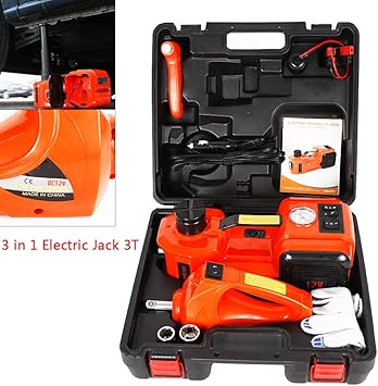 Amazon Com Tbvechi Floor Jack 3t Electric Hydraulic Floor Jack
