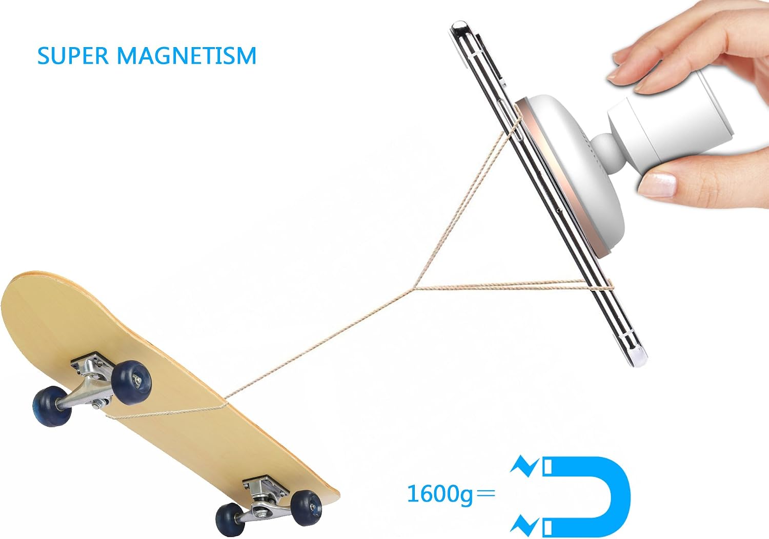 Qi Magnetic Wireless Car Fast Charger WYNK Car Mount Phone Holder 