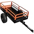 Impact IMPLEMENTS® 1500lb Agricultural Field Trailer for Lawn/Garden Tractors, ATV's, UTV's. Original USA Trademarked Design.
