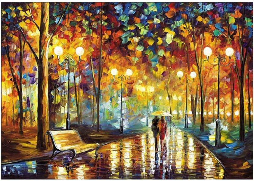 duhuang Embroidery Painting,DIY 5D Diamond Painting Landscape Cross Stitch Kits Embroidery Home Decor (Style 7)