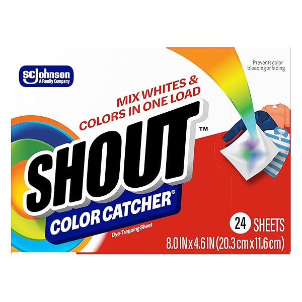 SHOUT COLOR CATCHER SHEETS FOR LAUNDRY, ALLOW MIXED...