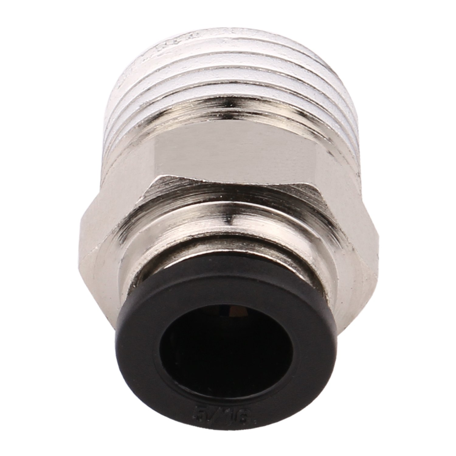 5/16\" Tube Female X 1/8\" NPT Male Connector Elbow - Pneumatic...