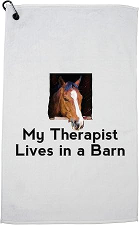 Amazon Com Hollywood Thread My Therapist Lives In A Barn Horse