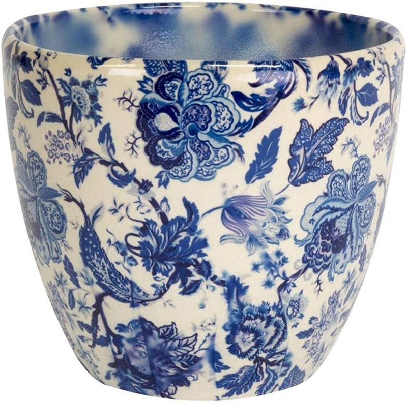 Ivyline Monza Vintage Blue Planter D13Cm One Size
