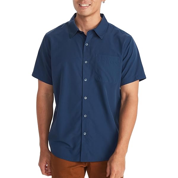 Amazon.com: Fjällräven Mens High Coast Pack Shirt SS M Dark Navy