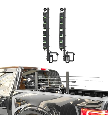 Brocraft Support de tige en aluminium pour lit de camion