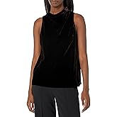 Theory Women's Velvet Sleeveless Cowl Top