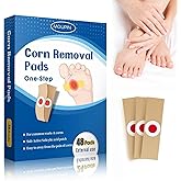 48 Count Corn Removal Pads for Feet and Toe, Corn Feet Remover for Extra Strength, Callous Remover