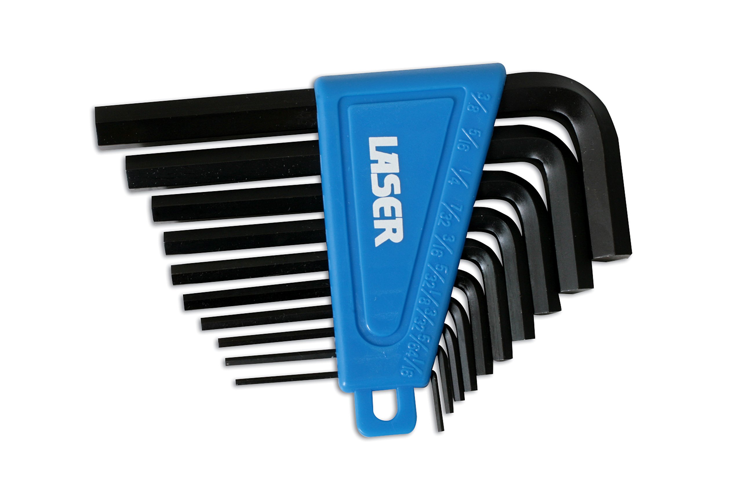Laser 0951 Imperial Hex Key Set 10pc