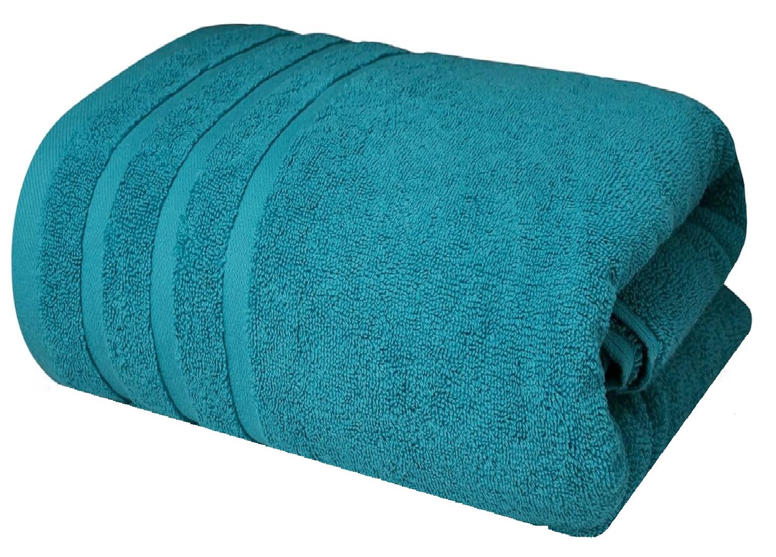 Extra Large Luxury Super Jumbo Bath Sheet (150 x 200 cm -600 GSM) Huge/Massive/Big Bath Sheet XXXL Body Wrap Towels (Cotton, Teal)