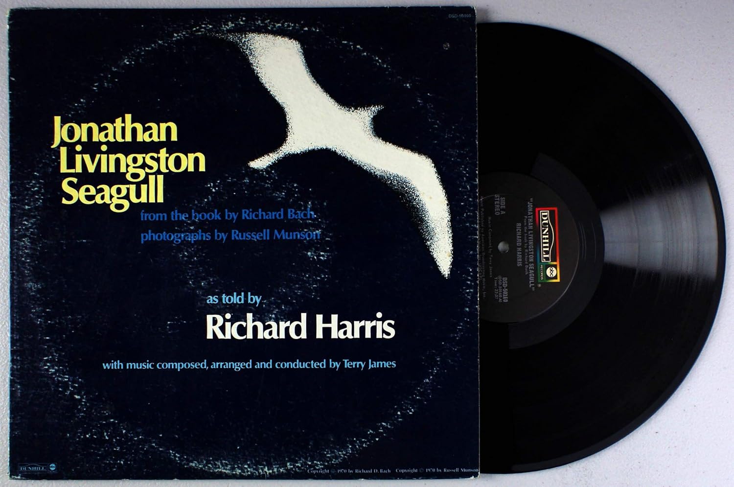 Richard Harris Richard Harris Jonathan Livingston Seagull Lp Vg Nm Usa Abc Dunhill Dsd 50160 Amazon Com Music