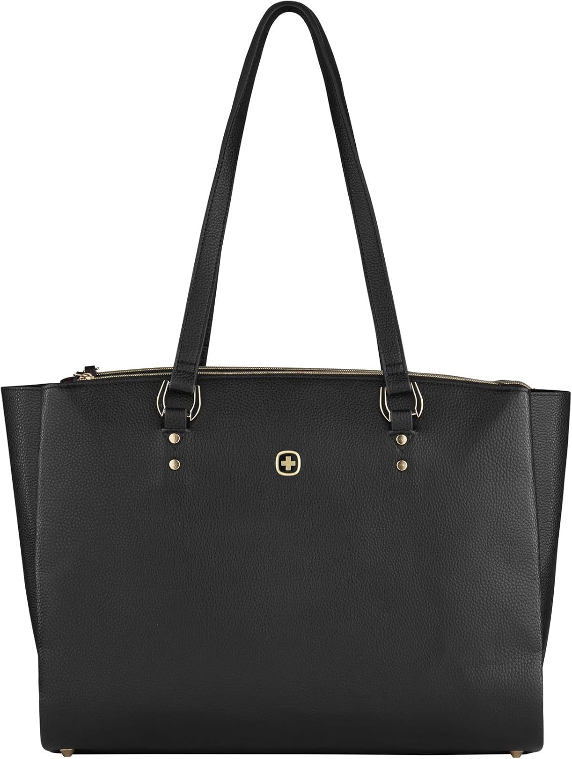 Wenger 606495 Rosalyn 14" Women's Business Tote Bag, Padded Laptop Compartment with Inner Zippered Pockets in Black (20 litres), 38 cm - Image 4