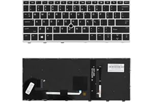 YAEHUYING New Keyboard with Pointer and Backlit for HP Elitebook 730 735 G5 830 836 G5 Series Laptop P/N: L13697-001 6037B013