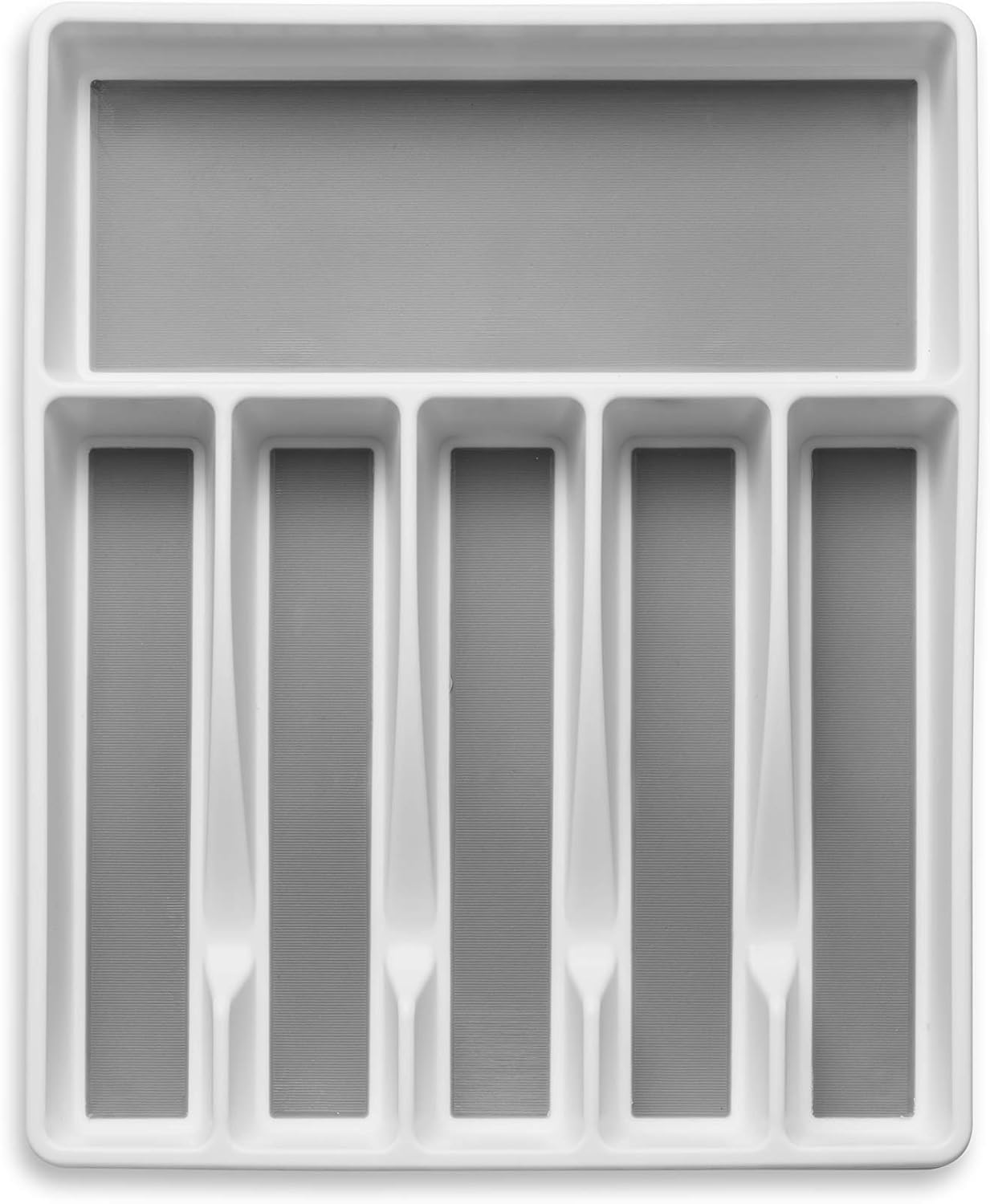 Expandable Cutlery Drawer Organizer, Flatware Drawer Tray for Silverware, Serving Utensils, Multi-Purpose Storage for Kitchen, Office, Bathroom Supplies -