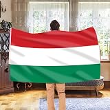 AhfuLife Hungary Flag 5ft x 3ft Double Sided with Brass Grommets view 5