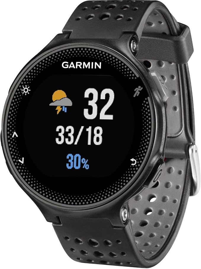 garmin 235 black red