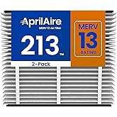 Aprilaire 213 Replacement Filter, Fits Model 4200, 3210, 2210 and 1210, Pack of 2