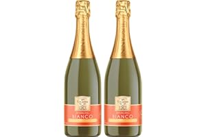 Tuscanini Sparkling Bianco Grape Juice, 25.4oz (2 Pack) | Non-Alcoholic Celebration Drink | Festive Mushroom Cork | Refreshing & Elegant Sparkling Grape Juice | Perfect for Holidays, Weddings & Special Occasions