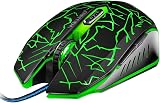 VGUARD Gaming Mouse Comfortable Wired USB Optical RGB 7 LED 4 DPI 6 Buttons view 6