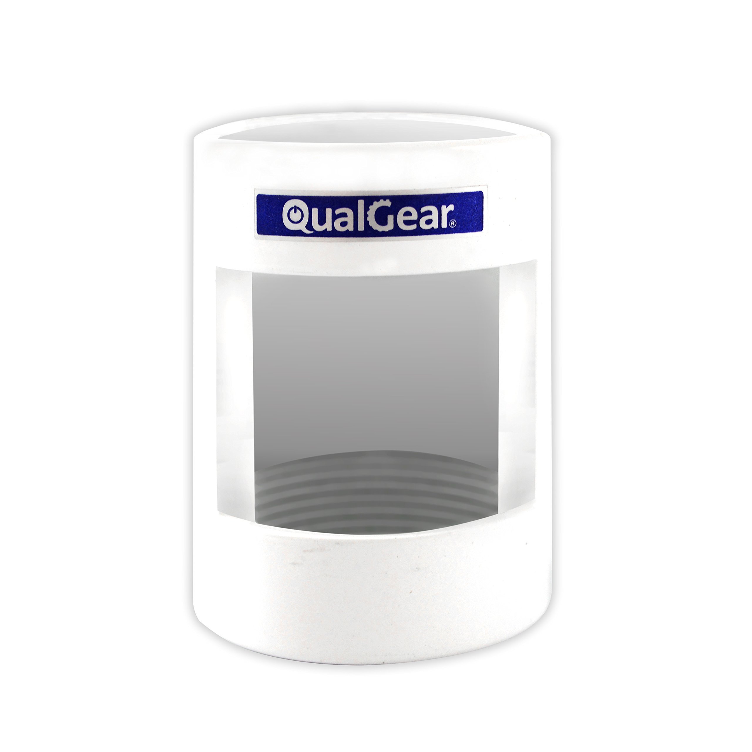 QualGear QG-PRO-PM-PCO-W 1.5-Inch Pro-AV Threaded Extension Pipe Connector with Opening Accessory for Projector