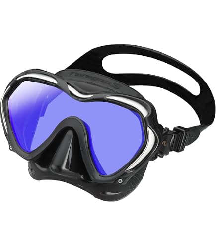Masque De Plongée TUSA Zensee Pro – Sans Cadre, Verres UV420 Et Antireflet, CrystalView, Vue Panoramique, étui Inclus