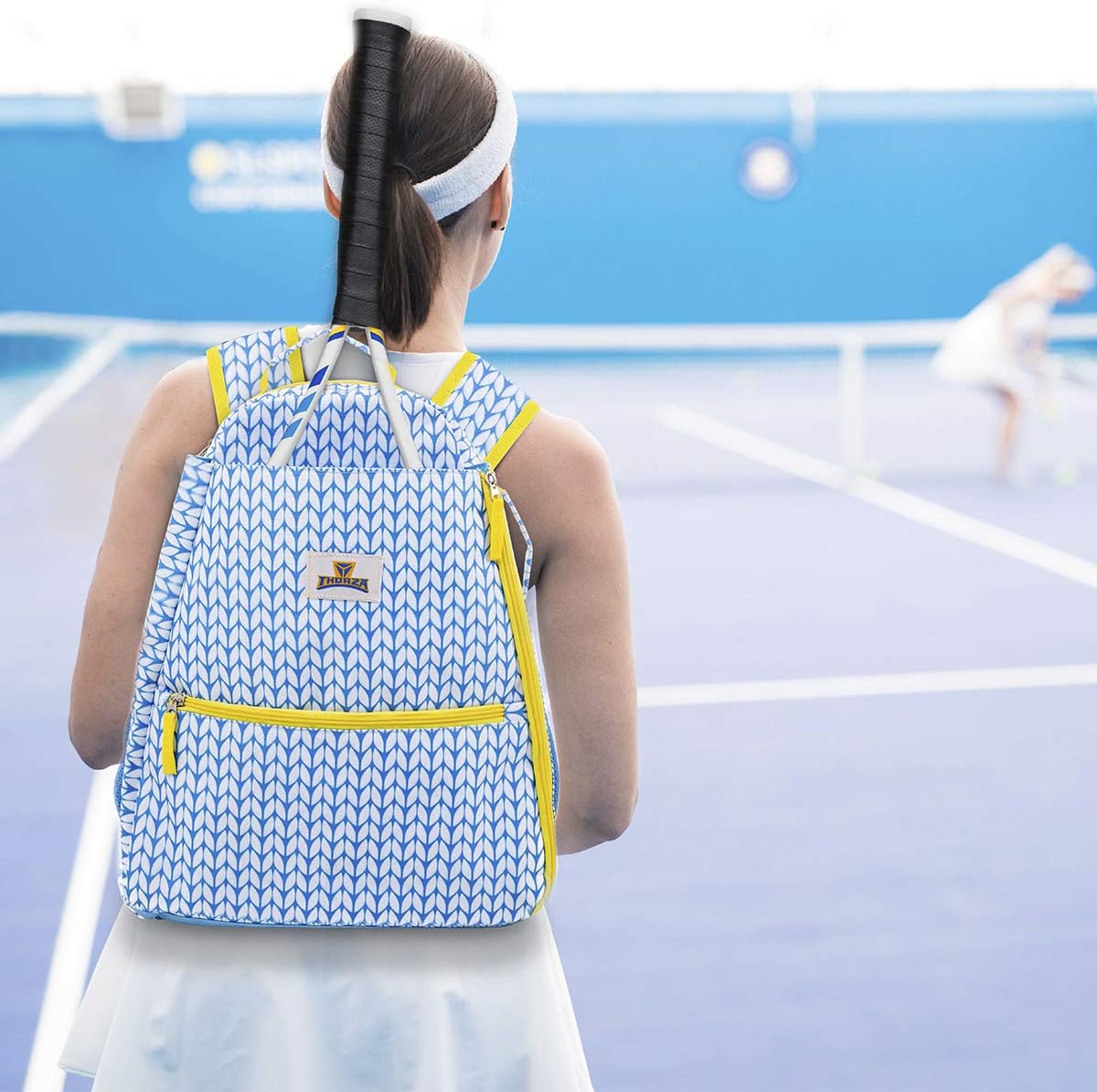 Tennis Backpack for Women – Lightweight Tennis Racket Bag Stores 2 Rackets, Balls, and Sports Gear : Sports & Outdoors