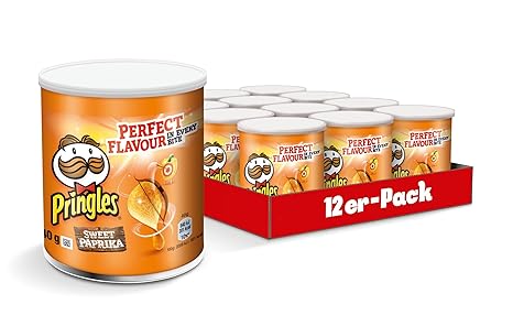Pringles Sweet Paprika, 12er Pack (12 x 40 g)