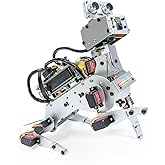 SunFounder PiDog AI Robot Dog Kit for Raspberry Pi 5/4/3B+/Zero 2W, LLMs ChatGPT-4o/Gemini/Grok, Voice&Video Recognition, Pyt