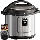 12-in-1 Electric Pressure Cooker 8 Quart, 1200W olla de presion Multi-Cooker with Non-Stick Ceramic Pot, Slow Rice Cooker, Sa