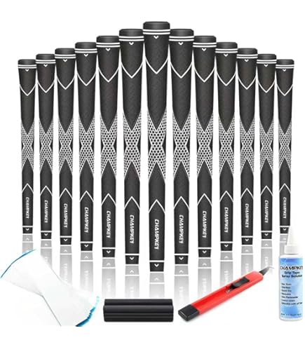 Lot De 4 Grips SuperStroke S-Tech Noirs - Standard + Ruban Adhésif Et Notice