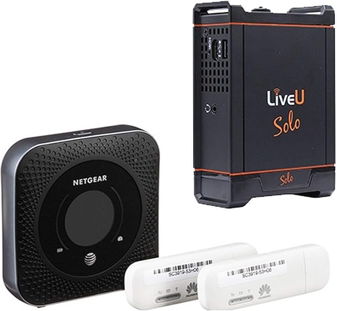 Liveu Solo Hdmi Wireless Video Encoder Bundle With Solo Connect 3 Modem Starter Kit Electronics Amazon Com
