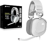 Corsair HS80 RGB USB Headset Dolby 7.1 Surround Sound iCUE PC White view 7