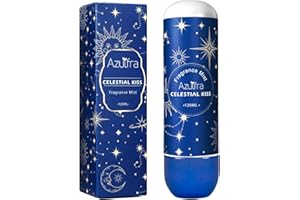 Azulfra Body Spray for Wowen Celestial Kiss, Hair & Body Fragrance Mist, Notes of Jasmine, Raspberry, 4 fl.oz