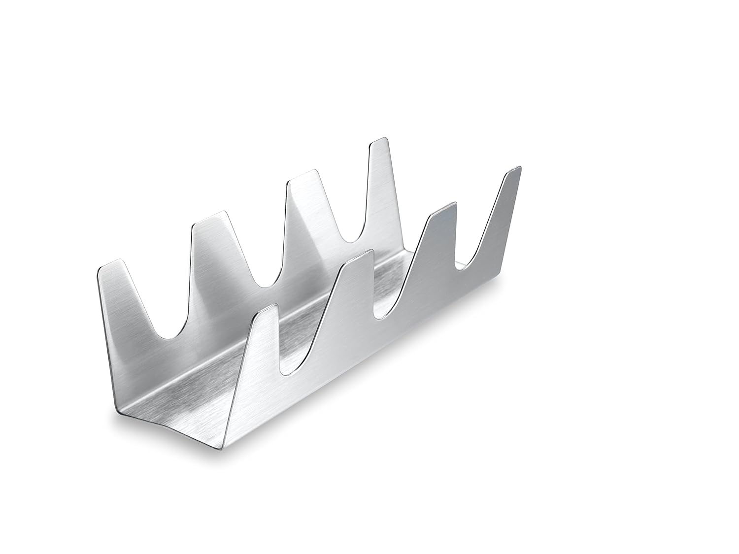 The Taco Rack Chef Series Triple, 18/8 Stainless Steel, 7-Inches x 2-Inches x 2-Inches