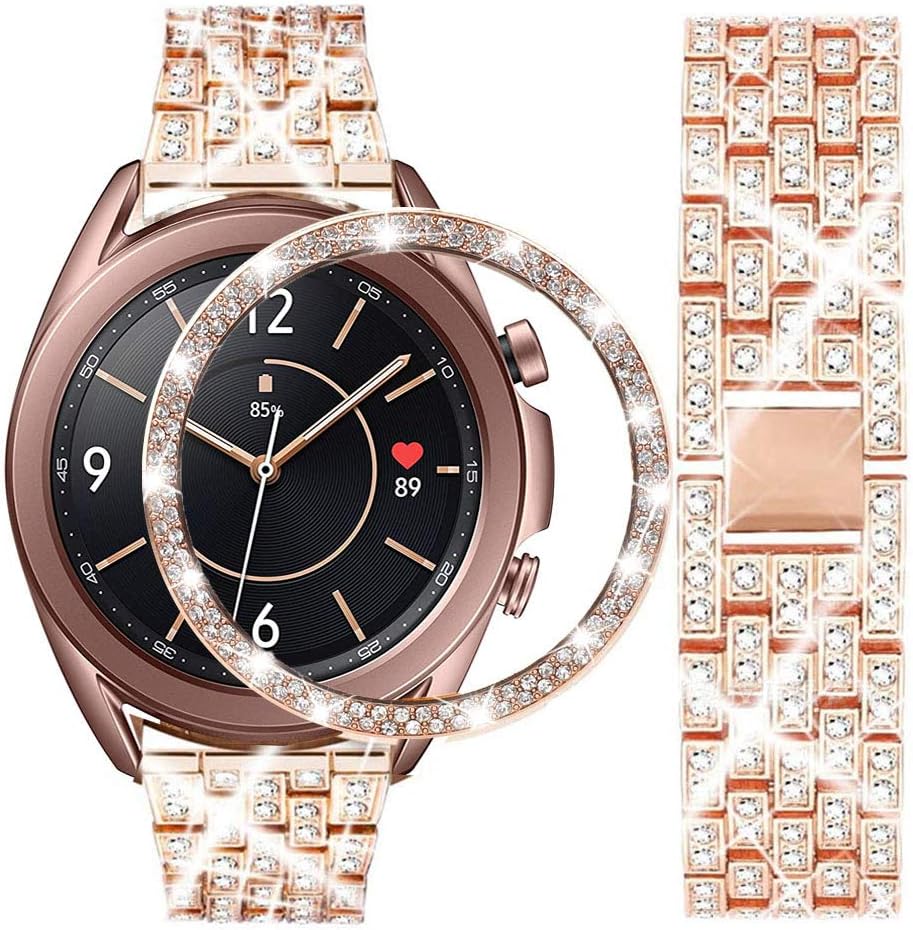 DEALELE Strap Compatible with Samsung Galaxy Watch 3 (41mm)
