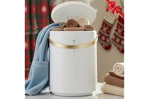 KEGIAN Luxury Large Hot Towel Warmers for Bathroom,Spa Towel Warmer Bucket with Fragrance Holder,Fits Up to Two 40"x70" Bath Towels,Robes and Blankets, PJ's, Smart Timer, Best Warm Gift Choice(30L)
