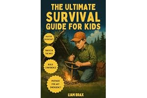 The Ultimate Survival Guide For Kids: Master Bushcraft & Outdoor Survival Skills to Build Confidence, Thrive in the Wild, and Stay Prepared for Any Emergency