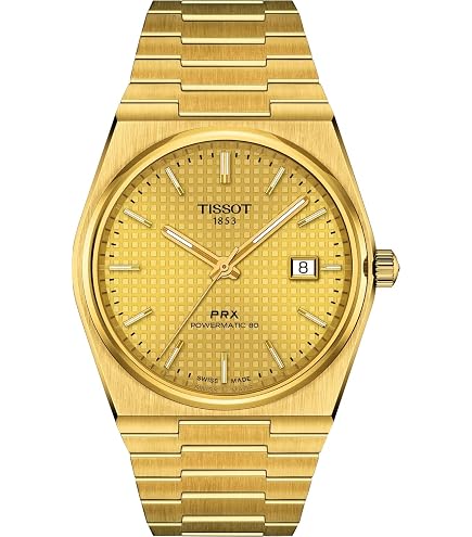 Amazon.com: Tissot Unisex PRX 35mm 316L Stainless Steel case with