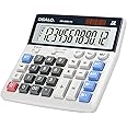OSALO Desktop Calculator Extra Large Display 12 Digits Big Buttons Solar Accounting Calculator for Office (OS-200ML)