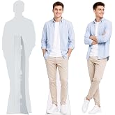 111PRINT Life Size Cardboard Cutout, 5-7ft Standee, Customized&zwnj;, Foam Board | Personalized Standup Cutouts for Parties, Weddings, Birthday, Graduations, Event Decorations, Photo Gifts &amp; Any Celebration