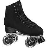 Roller Derby Elite Driftr High-Top Freestyle Roller Skates Adults &amp; Kids | Quad roller skates with supportive boots, durable chassis and smooth-rolling urethane wheels for indoor or outdoor skating.