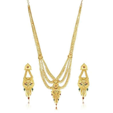24 Carat Gold Long Chain Designs 