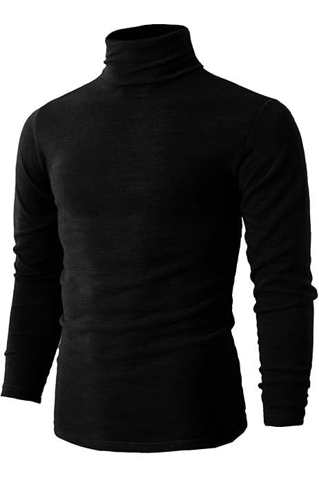 slim fit turtleneck mens