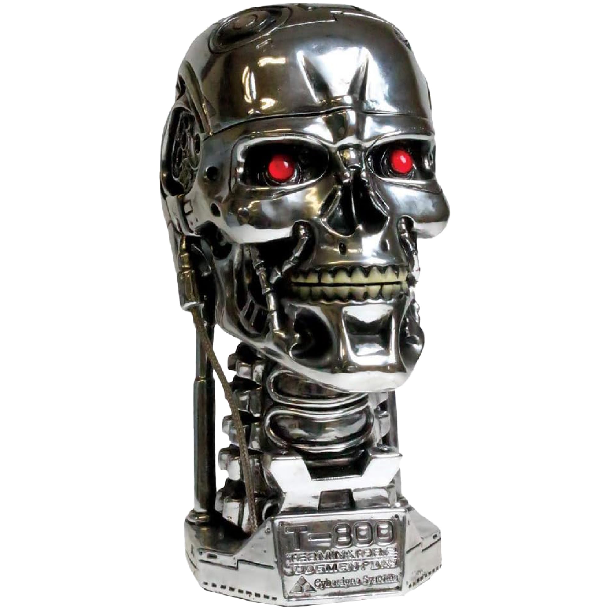 Nemesis Now B1427D5 Terminator Head Box 18cm Silver,21cm
