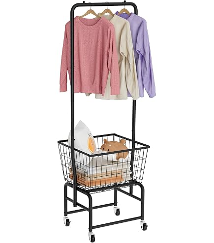 Amazon.com: R&B Wire® 100D91 Narrow Heavy Duty Wire Laundry Cart