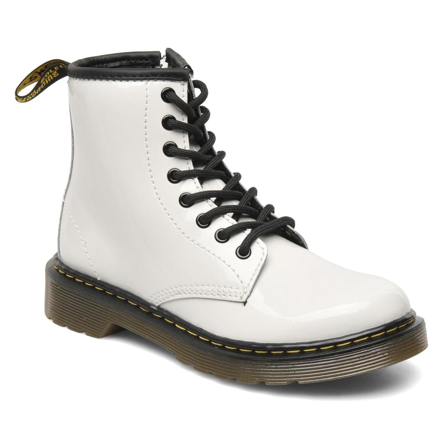 white kids dr martens