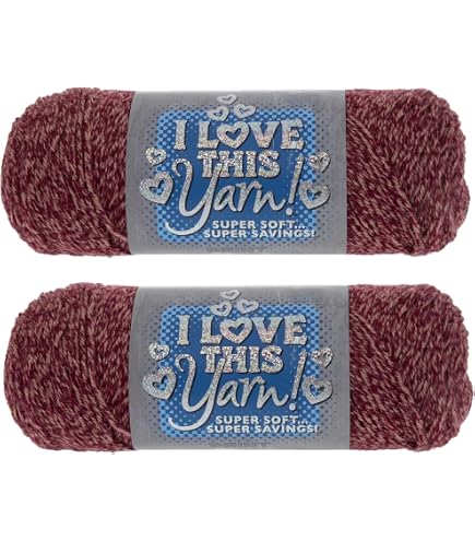Amazon.com: Hobby Lobby Print I Love This Yarn, 100% Acrylic, 708