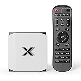 Android TV Box 4GB RAM 32GB ROM H.265 Quad 4-Core Android Box Support 3D 4K UHD Videos H.265, 2.4G/5G Dual-Band WiFi 6 Blueto